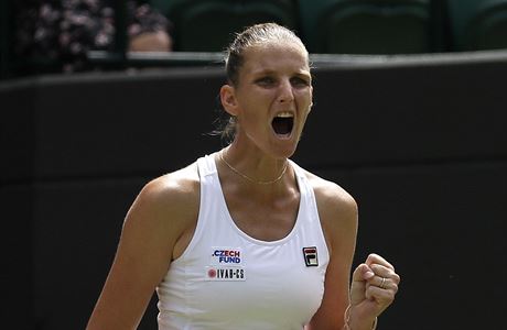 Tenistka Karolína Plíková zdolala ve Wimbledonu Sie u-wej a postupem do...