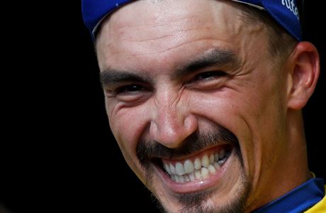 Julien Alaphilippe je prvním Francouzem na Tour de France po pti letech ve...