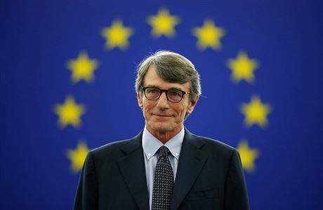 Nový šéf Evropského parlamentu David-Maria Sassoli (frakce S&D).