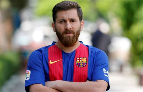 Reza Parastesh se stal dvojníkem Lionela Messiho