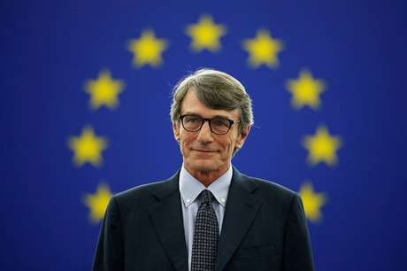 Nový šéf Evropského parlamentu David-Maria Sassoli (frakce S&D).