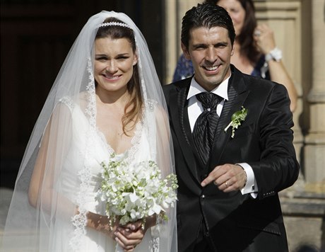 Modelka Alena eredová se provdala za brankáe italské fotbalové reprezentace...