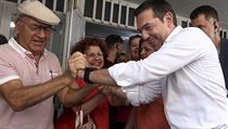 Pedasn volby vyhlsil Alexis Tsipras pot, co jeho levicov strana SYRIZA v...