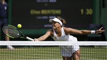 Barbora Strýcová v osmifinále Wimbledonu předvedla famózní obrat.