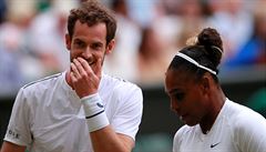 Wimbledon, mix: spokojený Andy Murray radí Seren Williamsové.