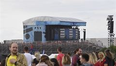 Koncertu v Letanech se podle poadatel úastní tém 80 tisíc fanouk.