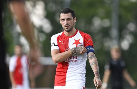 Nicolae Stanciu se hned v premiée ve Slavii blýskl gólem.