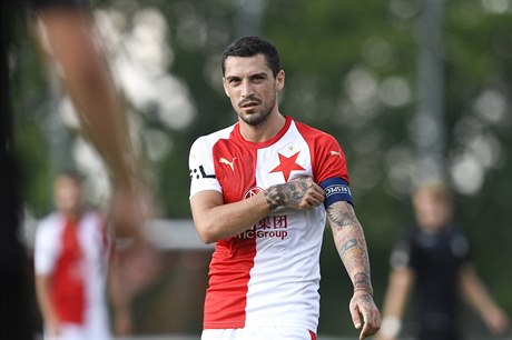 Nicolae Stanciu se hned v premiée ve Slavii blýskl gólem.