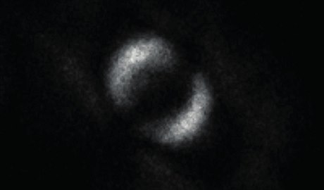 První snímek kvantového provázání.