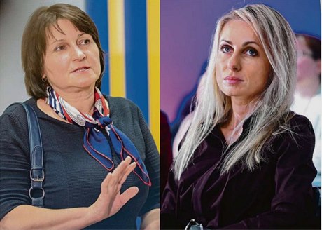 Michaela ojdrová (vlevo) a Dita Charanzová.