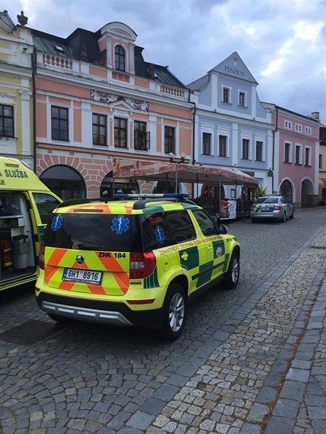 Stelba v restauraci U Zvonu v Rychnov nad Knnou.