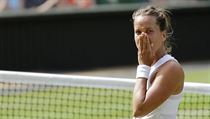 Wimbledon - semifinále Strýcová vs. Williamsová: emoce české hráčky.