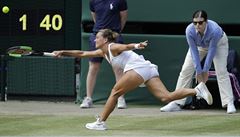 Wimbledon - semifinále Strýcová vs. Williamsová: na tento úder eská hráka...