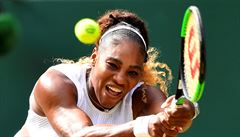 Wimbledon - semifinále Strýcová vs. Williamsová: Amerianka pi returnu.