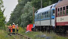 Vlak osobní auto tlačil přibližně 300 metrů. | na serveru Lidovky.cz | aktuální zprávy