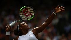 Serena Williamsová smeuje