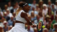 Serena Williamsová a její pokus o bekhendový útok