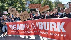 Demonstrace v Ústí na Labem za zachování nemocnice v Rumburku. | na serveru Lidovky.cz | aktuální zprávy