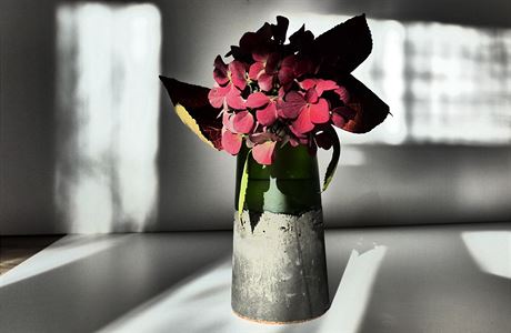 Recyklovaný design. Vázy vyrábím ze skla, které najdu a betonu, říká  designérka | Design | Lidovky.cz