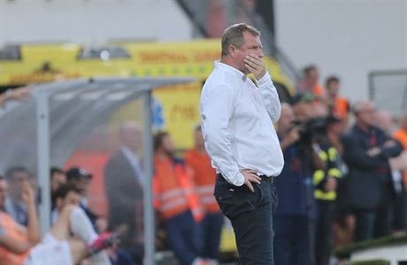 Plzeský trenér Pavel Vrba