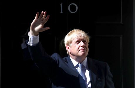 Nov zvolený premiér Velké Británie Boris Johnson.