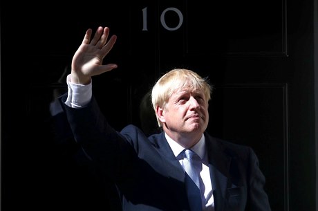 Nov zvolený premiér Velké Británie Boris Johnson.