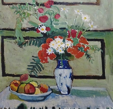Kvtiny a ovoce od Henriho Matisse. Rok 1909.