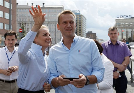 Ruský opoziční lídr Alexej Navalnyj.