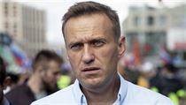 Rusk opozin aktivista Alexei Navalnyj se astnil protestu v Moskv. Pot...