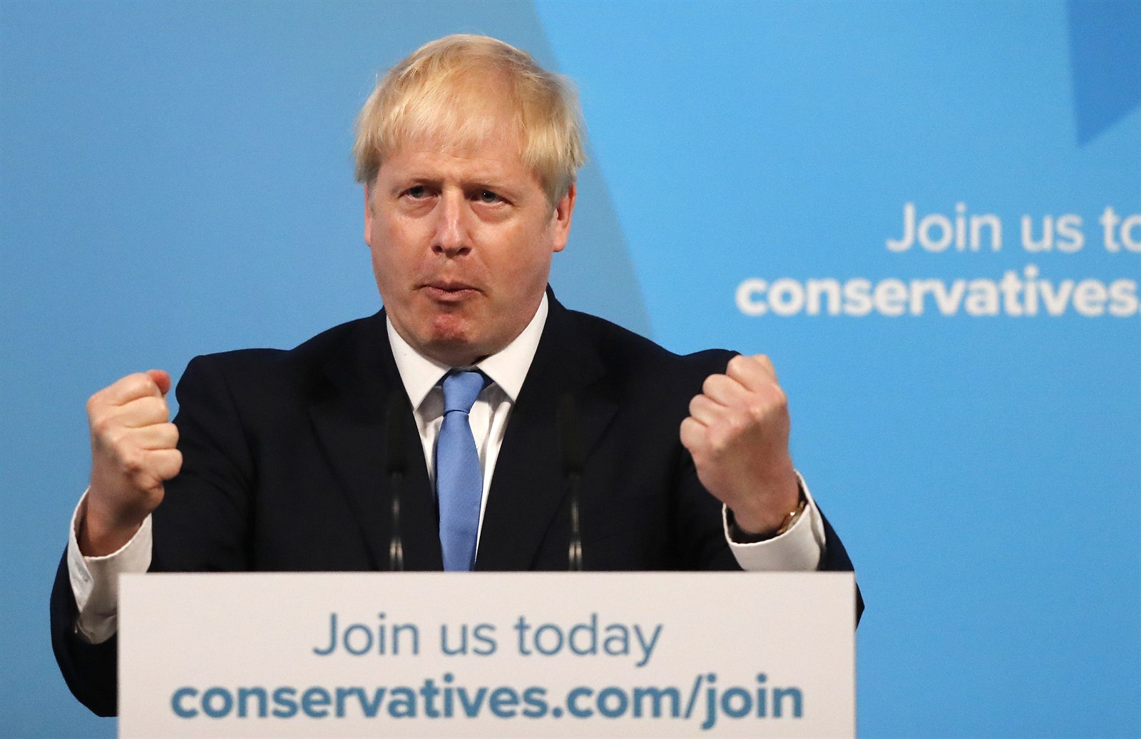 Nový �éf konzervativc� a p�í�tí britský premiér Boris Johnson.