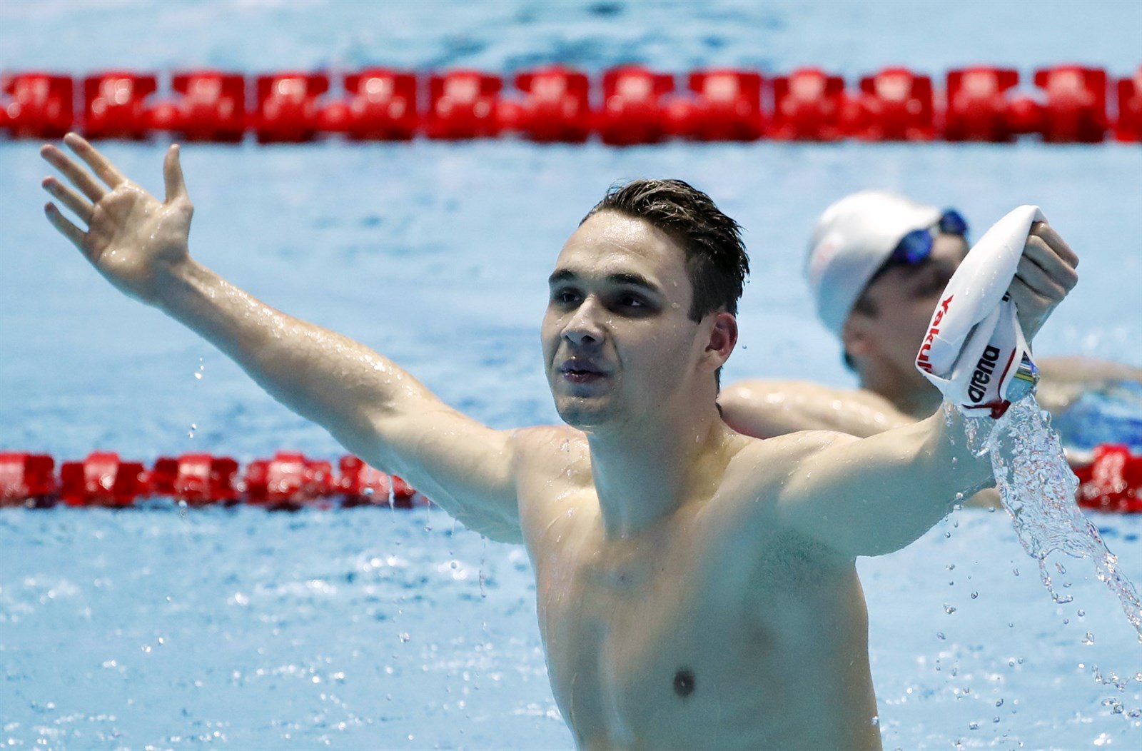 Kristófa Miláka p�ekonal po 18 letech sv�tový rekord na 200 metr� motýlek.