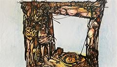 Geometrical Triptych Part II - Kaaba In The Desert