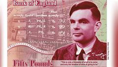 Alan Turing bude na nov britsk bankovce. Rozlutil nacistick kd Enigma