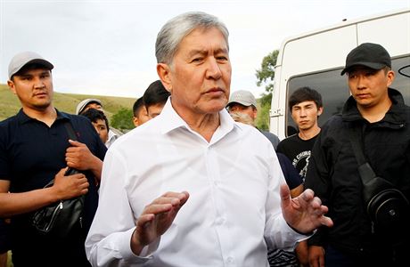 Bývalý kyrgyzský prezident Almazbek Atambajev.