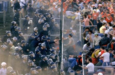 Tragédie na stadionu Heysel.