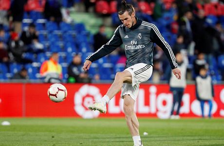 Velsk tonk Realu Madrid Gareth Bale.