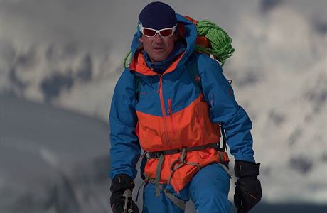 eský horolezec Marek Holeek stojí ped nároným výlapem (ilustraní foto)