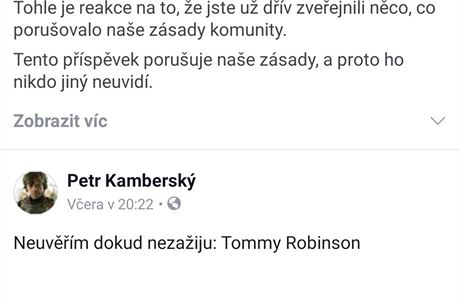 Jak to vypad�, kdy� v�s Facebook zablokuje?