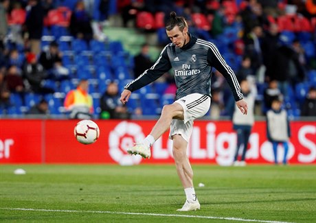 Velšský útočník Realu Madrid Gareth Bale.