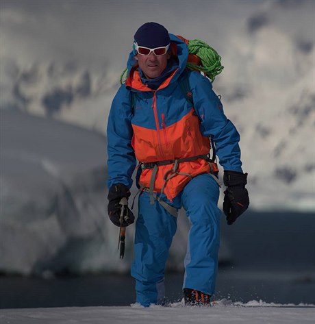 eský horolezec Marek Holeek stojí ped nároným výlapem (ilustraní foto)