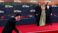 Quentin Tarantino naruil focení hlavní herecké trojice Brad Pitt, Margot...