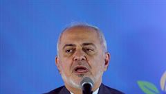 Spojené státy zaadily íránského ministra zahranií Mohammada Daváda Zarífa na...
