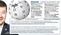 Editaní proces Wikipedie.
