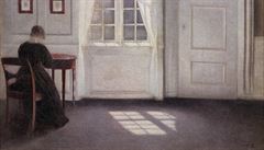 Interiér ve Strandgade, 1901, Vilhelm Hammershoi.