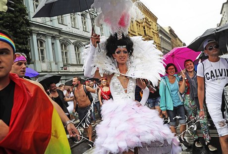 Duhovým pochodem vyvrcholil týdenní festival s tématikou LGBT Prague Pride.