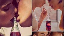Reklamn kampa spolenosti Coca-Cola, kter m v Maarsku za cl podpoit LGBT...