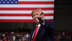 Americký prezident Donald Trump před svými podporovateli v New Hampshire | na serveru Lidovky.cz | aktuální zprávy