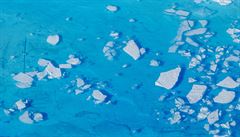 Ledové kry v Grónsku letos mizí rekordní rychlostí.