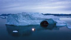 Ledový ostrov v letoním roce roztává extrémní rychlostí.