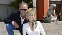 Peter Fonda se svou sestrou Jane Fondovou.
